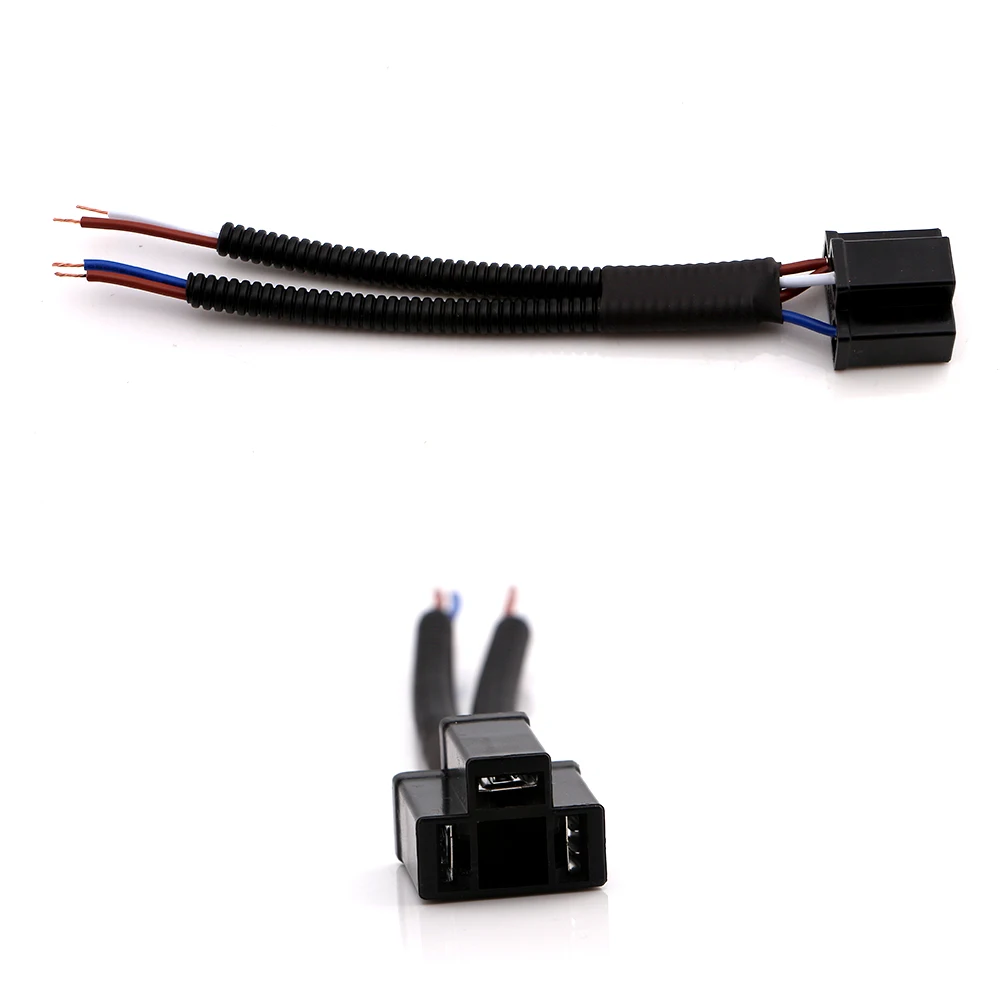 Excellent 2pcs 2.5 inch Hid Bi Xenon Projector Lens Shroud 35W 6000K Xenon Ballast Bulb Car Assembly Kit Fit For H1 H4 H7 Car Model Mofify 11