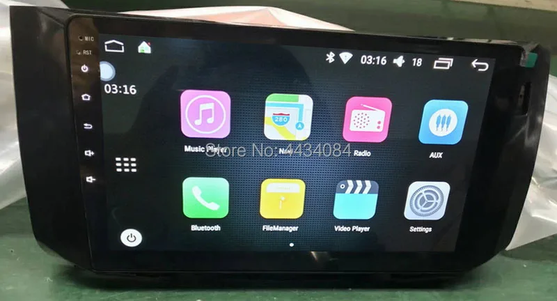 Cheap Ouchuangbo car stereo gps audio for Proton Alza 2010-2017 support BT aux android 8.1 2GB RAM free Malaysia map 2