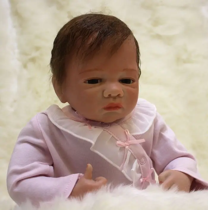 45 см силиконовая кукла реборн дети Playmate подарок для девочек 18 дюймов детские мягкие игрушки для букетов кукла Bebe Reborn
