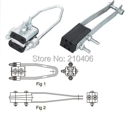 

free shipping new NES four core collecting strain clamp