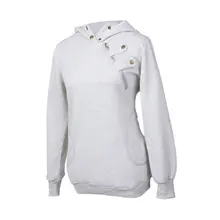 Autumn Sweatshirt Casual Damen Long Sleeve Hoodie Hooded Coat Pullover