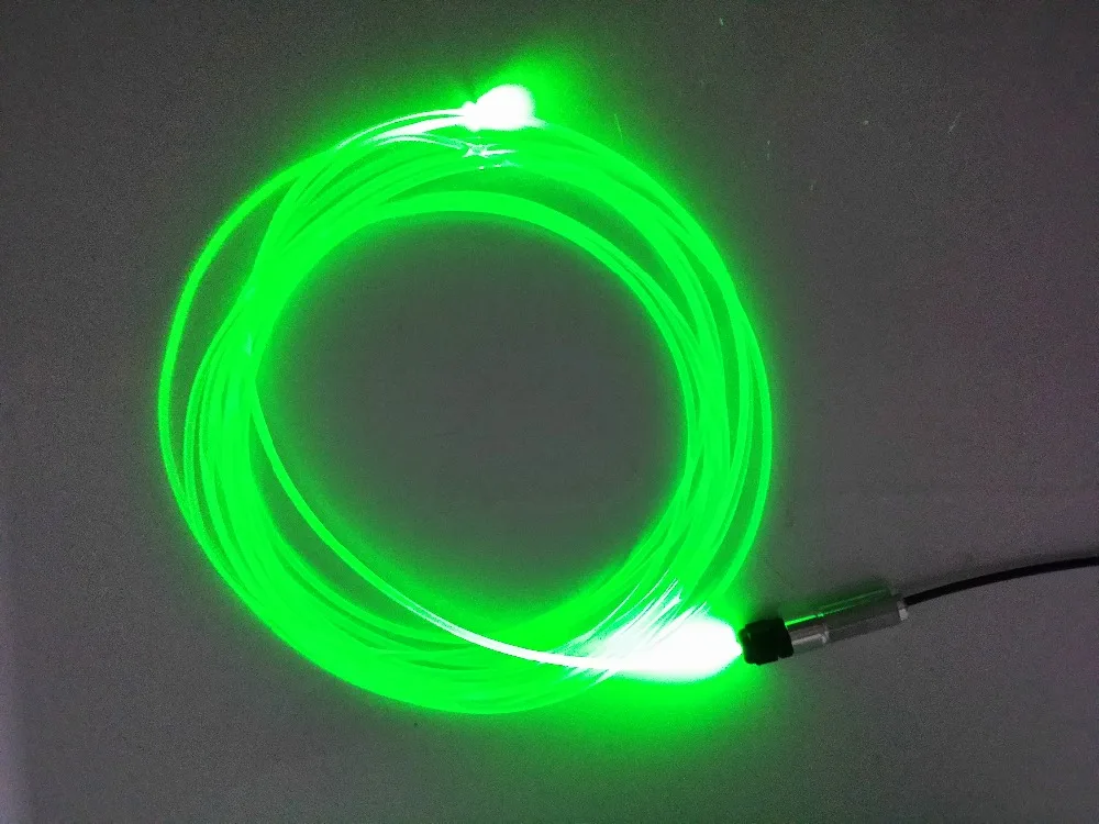 Mini 3W CREE LED light engine for optical fiber cable;DC12V input;single color