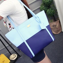 Новинка модная женская простая повседневная сумка хит цвет сумки