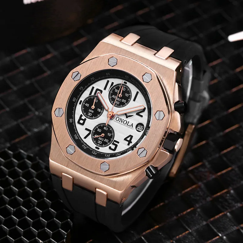 2019-ONOLA-Luxury-brand-Fashion-Sports-Military-Mens-Watches-Wristwatch-clock-metal-Waterproof-multifunctional-quartz-watch