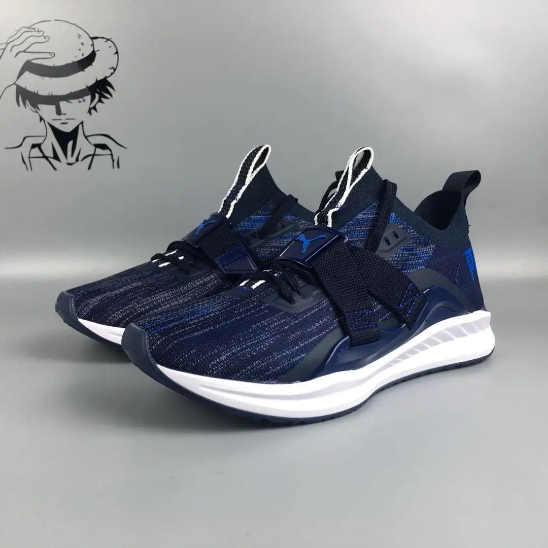 Оригинальная Puma для мужчин's Ignite Evoknit Lo 2 кроссовки женщин бадминтон обувь Нескользящие Крытый Корт теннис Barricade клуб теннисные туфли