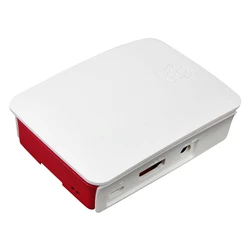 Official Raspberry Pi ABS Case - 4 Color Options (White and Red)