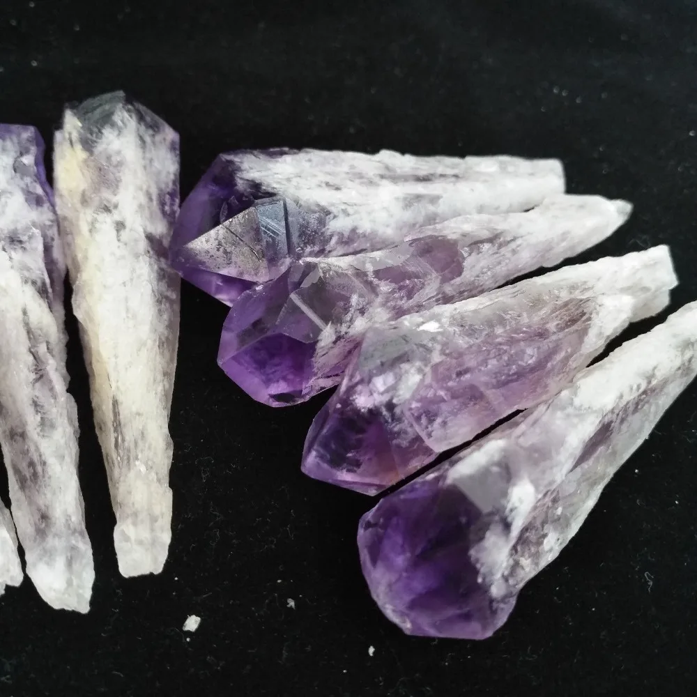 

100g Random Natural Amethyst Quartz Crystal Rough Specimen Healing