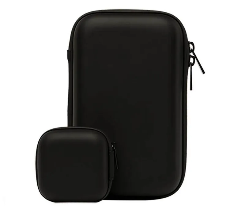 Xiaomi HX Multifunctional Digital storage boxEarphone storage Case For Headphone Accessories Earbuds memory Card USB Cable Bag (9)