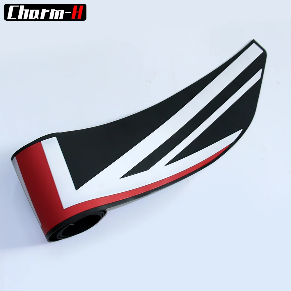 Car Styling Rear Bumper Trunk load edge Protector Guard Soft Rubber Decal stickers for MINI Countryman R60 2010-2016 Accessories