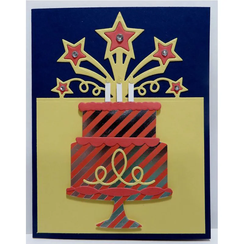 Buy Stamps Dies Celebrate Star Metal Cutting Dies For