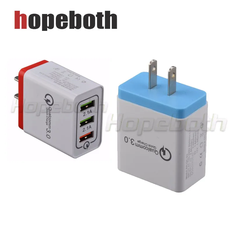 Quick Charge 3 0 Порты и разъёмы США Подключите USB стены Зарядное устройство Мощность QC