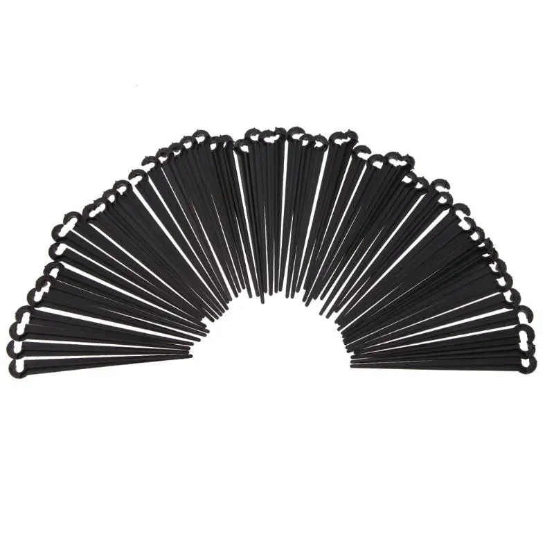 

50Pcs/Lot Plastic Hook Fixed Stems Holder for 4/7 Drip Irrigation Water Hose Drip Irrigation system Water Hose Holder