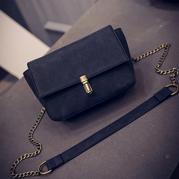 

Vintage lockbutton 20167small women's handbag messenger small square bag mini chain bag