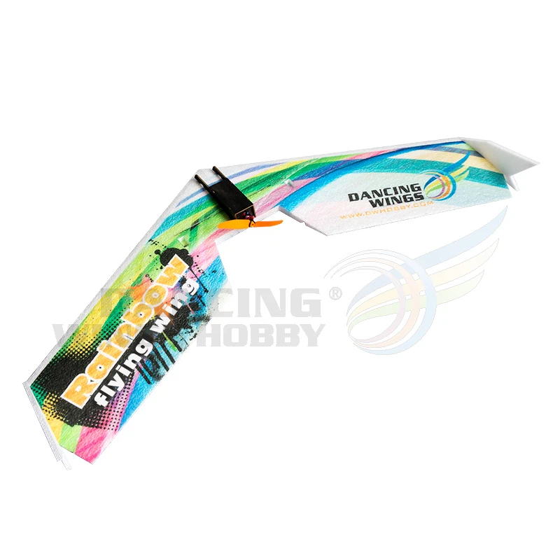 Upgrade Rainbow RC Plane Glider EPP Foam Airplane Wingspan 800mm Remote Control Aeroplane Flying Model Aircraft Kit Drone 4