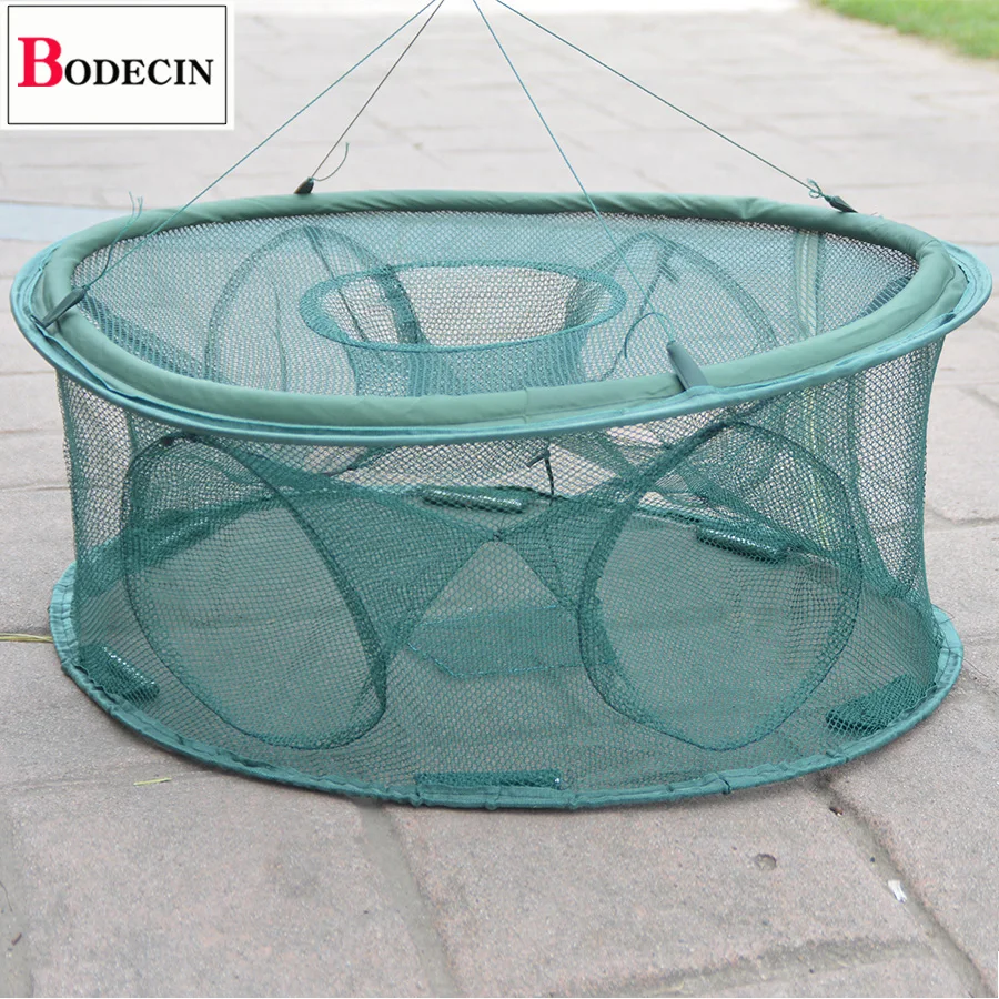 Automatically 7 Holes Fishing Net Network Crayfish Catcher Casting Network Mesh Nets For Fishing Cage Fish Trap Cages China (4)