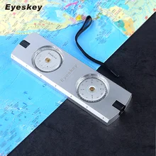 Eyeskey профессиональный водонепроницаемый алюминиевый Прицельный Компас/Клинометр склон/измерительный компас высоты