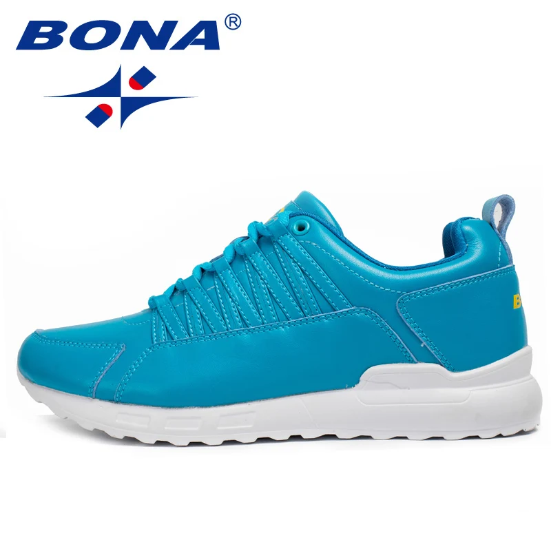 

BONA New Popular Style Men Running Shoes Lace Up Men Athletic Shoes Outdoor Jogging Sneakers Comfortable Fast Free Shipping