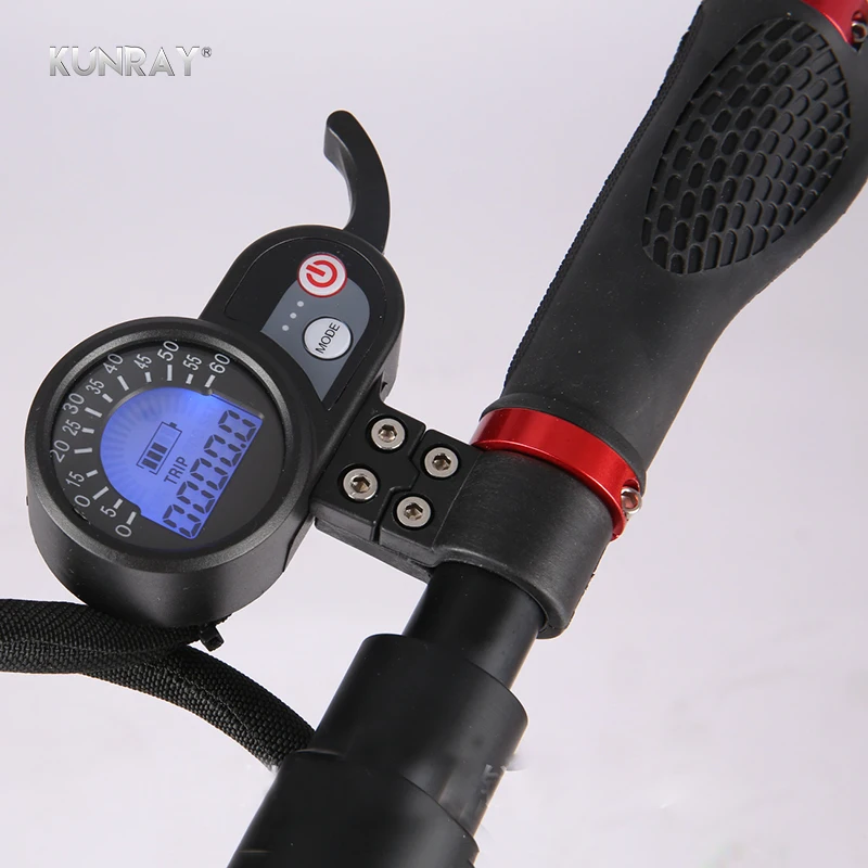 

Electric Scooter LCD Display With Back Light Ebike Meter Speed Mileage Accelerator Multifunction Display 24V 36V 48V For Bicycle