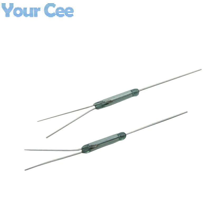 

20 pcs Reed Switch 3 pin Magnetic Switch Normally Open and Normally Closed Conversion 2.5X14MM NO NC