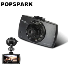 POPSPARK HD 1080 P/720 P видео высокой четкости ЖК-дисплей видеорегистратор автомобильный Камера Авто Видео Регистраторы инфракрасный Ночное видение широкоугольный объектив
