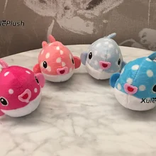 Разноцветный микс, 10 см Океанский Дельфин плюшевые игрушки, брелок для ключей кукла игрушка подвеска Свадебный букет подарок игрушки кукла