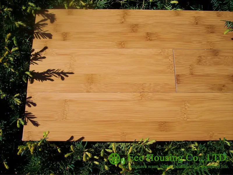 Horizontal Bamboo Floors For Indoor,Carbonized Color indoor bamboo
flooring With Semi-matt Finish, 1020x128x15mm Bamboo floors