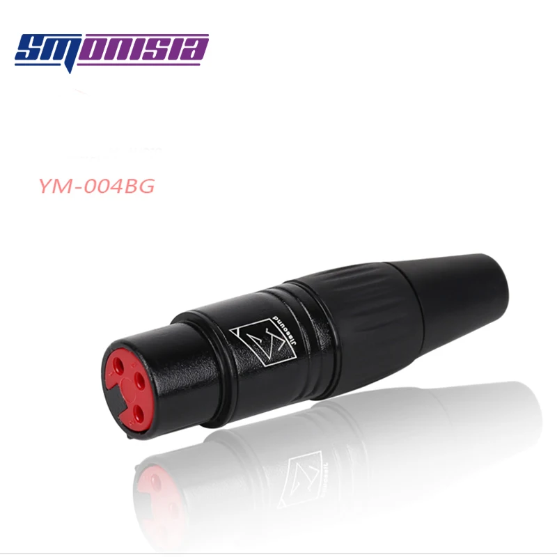 Smonisia 50pcs 3Pins XLR Balance Plug Male Female Gold-plating Connector DMX Audio Jack | Обустройство дома