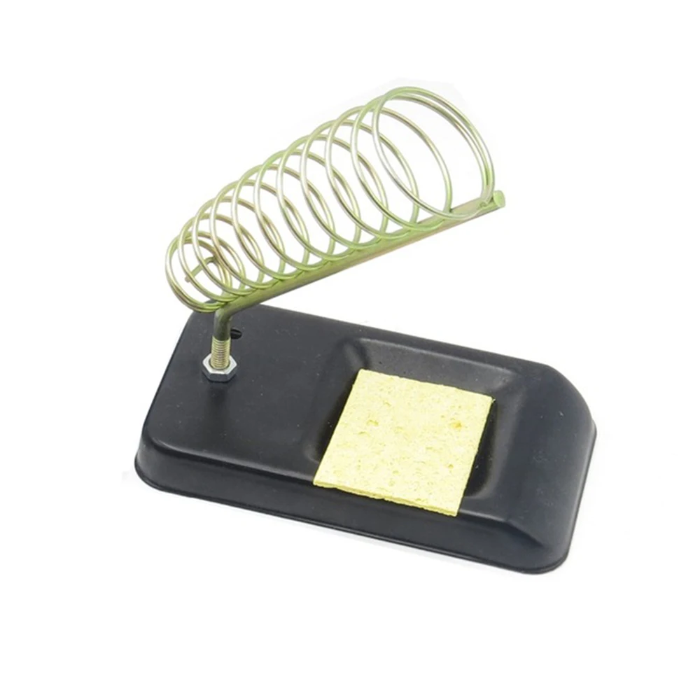 

Soldering Iron Bracket Platform Bracket Base Metal Rectangular Soldering Station Safety Protection Base