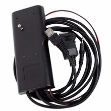 Cabo de programação sem aro 3 em 1, para motorola gp88 gp300 p110 gp2000 cp040 gm300 rádio de dois sentidos