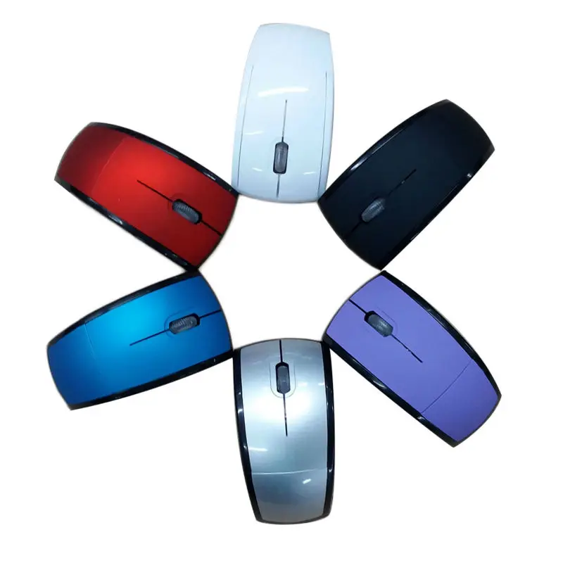 1600DPI Foldable Wireless Mouse for computer Folding Mouse USB Receiver for PC Laptop 2 4GHz Creative