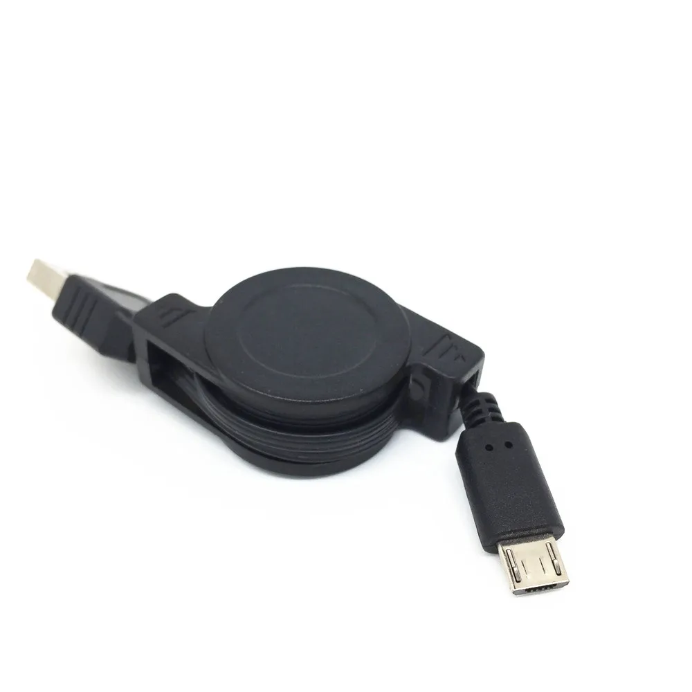 Выдвижной Micro USB кабель для зарядки и синхронизации данных Motorola Droid A855 X Mb810 Backflip Qa1