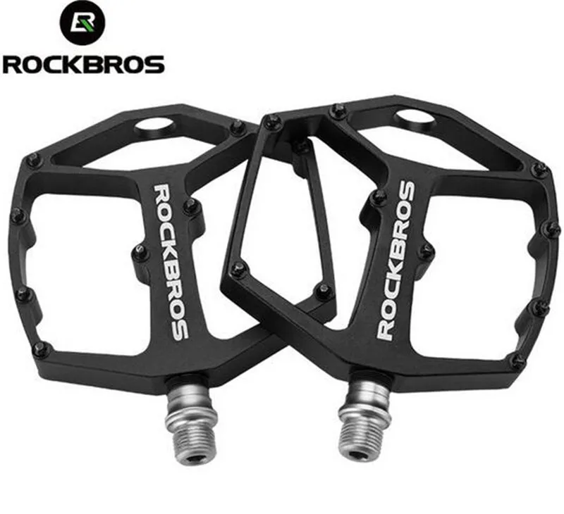 

ROCKBROS Bicycle Pedal Aluminum Alloy Hollow Ultralight Sealed Bearing Pedals MTB Bike Bicycle Anti Slip Bicycle Bike Pedals