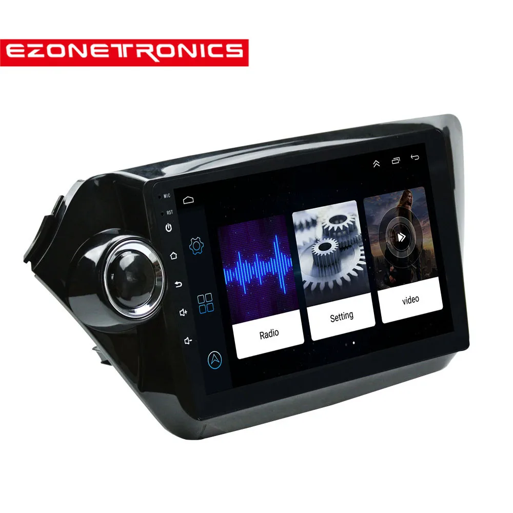 Discount Auto Car Radio Multimedia Video Player Navigation GPS Android For KIA RIO accessories sedan no dvd 2din 11 12 13 14 15 2016 rio3 2