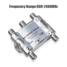 KEBIDU 4 in 1 DS-41 4x1 DiSEqC Switch Satelliti antenna FTA TV Interruttore Per Ricevitore Satellitare 4X1 DISEqC Switch Switch Satellitare