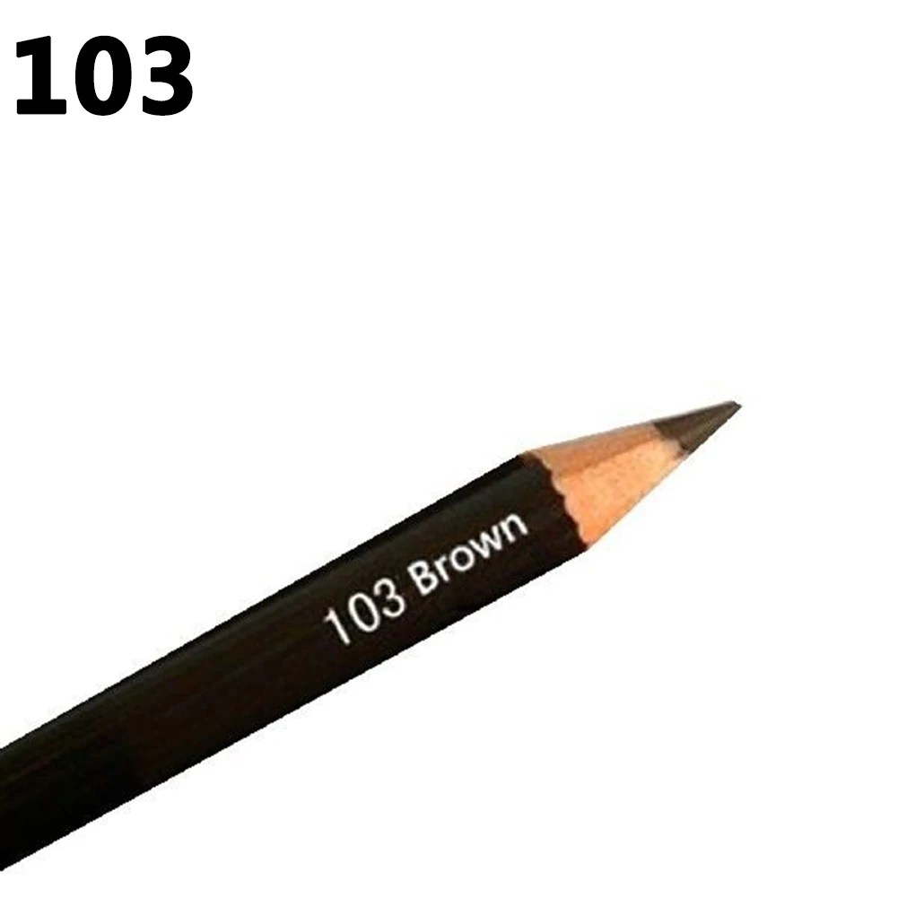 1 шт. подводка водонепроницаемый карандаш для бровей инструмент для красоты горячий - Цвет: 103brown