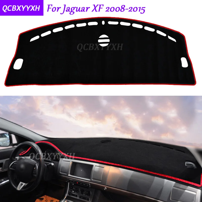 

For Jaguar XF 2008-2015 Dashboard Mat Protective Interior Photophobism Pad Shade Cushion Car Styling Auto Accessories