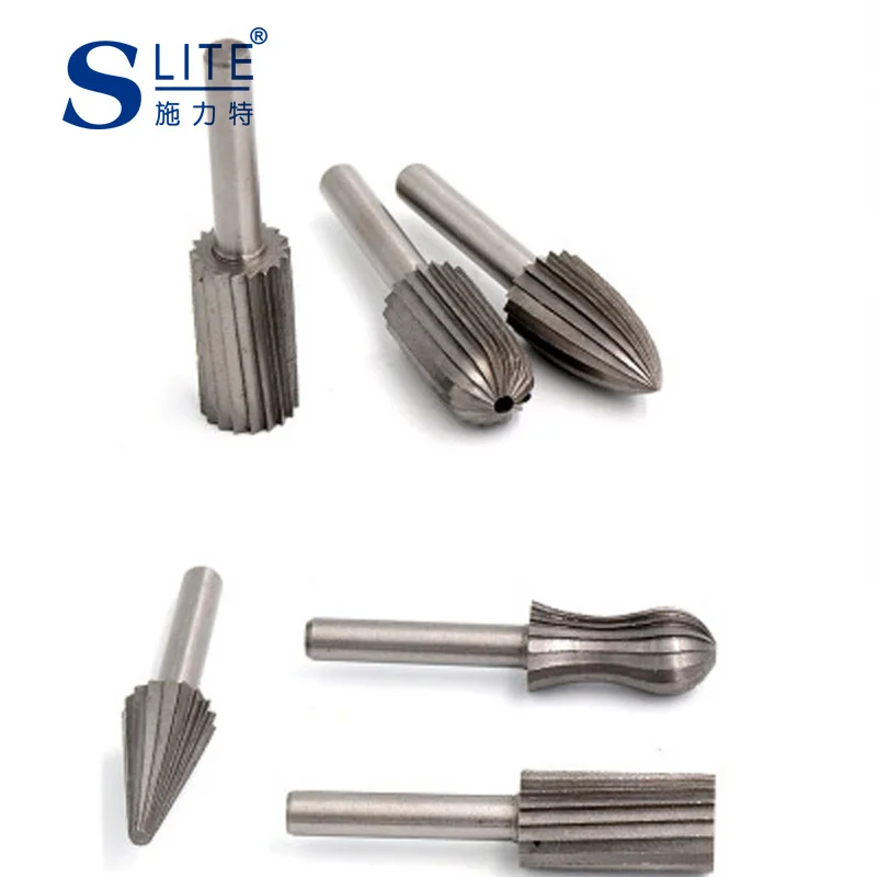 Slite 6PC Woodworking Rotary File Six Pieces Of Woodworking Milling Cutter Grinding Corn Milling Tools Slite 6PC Woodworking Rotary File Six Pieces Of Woodworking Milling Cutter Grinding Corn Milling Tools