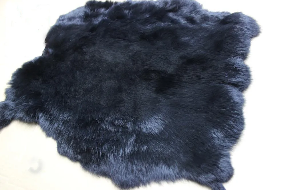 High quality wholesale price dyed rabbit fur pelt real fur skin  (7)