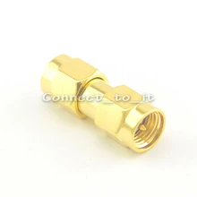 2 шт. RP SMA разъем радиочастотный коаксиальный адаптер Goldplated SMA разъем для RP SMA разъем Женский Булавки разъем адаптера