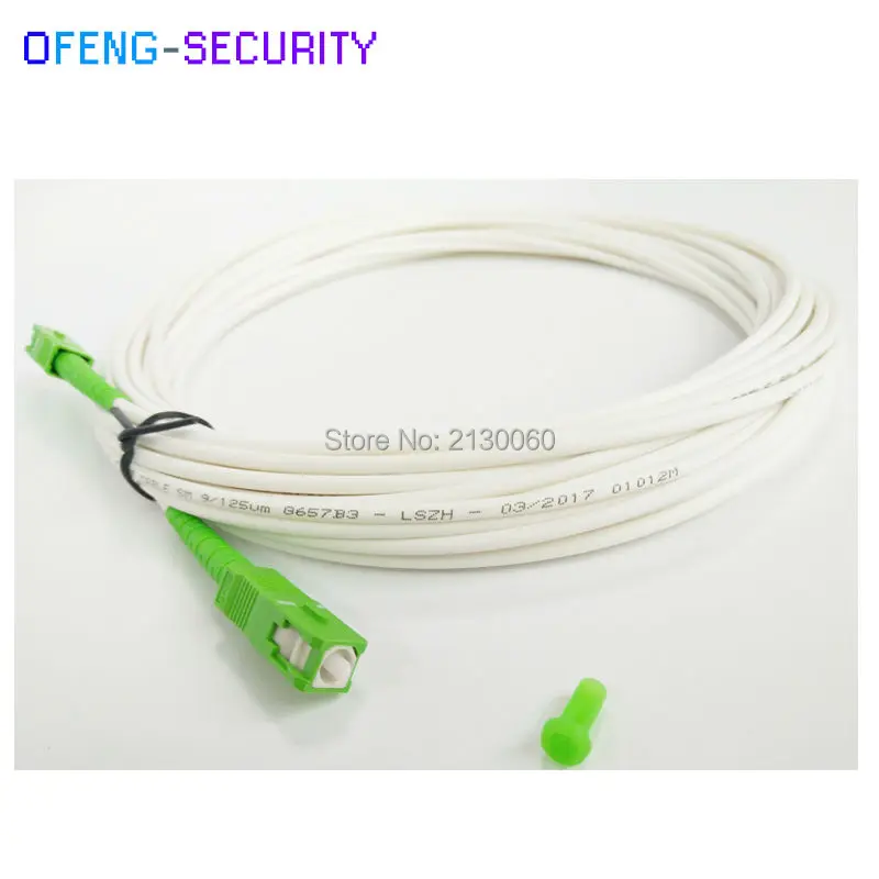 Simplex mode fiber SC APC UPC 10M оптический соединительный кабель 2 0 мм или 3 FTTH волоконно