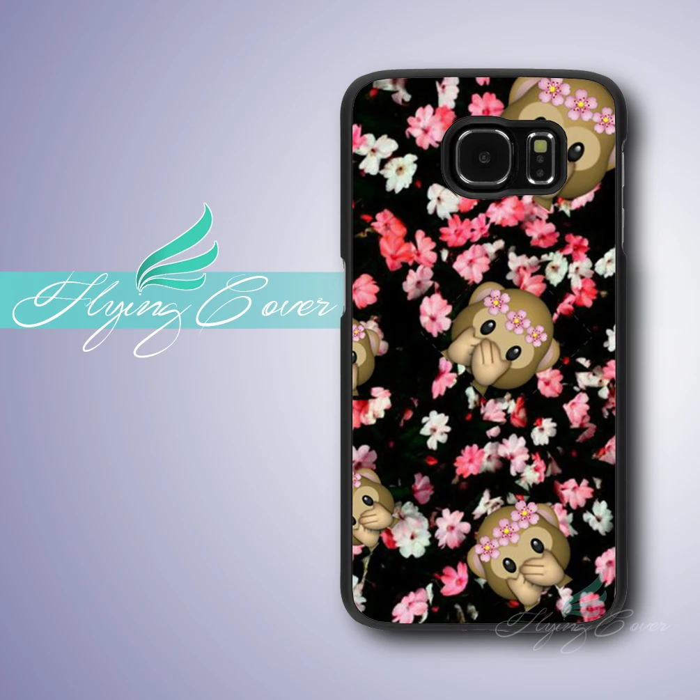 Coque Cartoon Emoji Monkey Case for Samsung Galaxy S3 S4