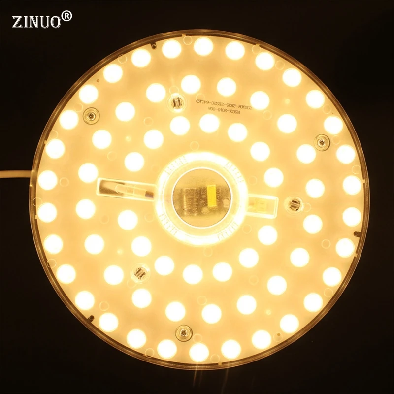 

32W LED Ceiling Light Round Shape Replace Plate Panel Board SMD2835 LED Module Magnetic Lamp Plate With Magnet Screw Driver