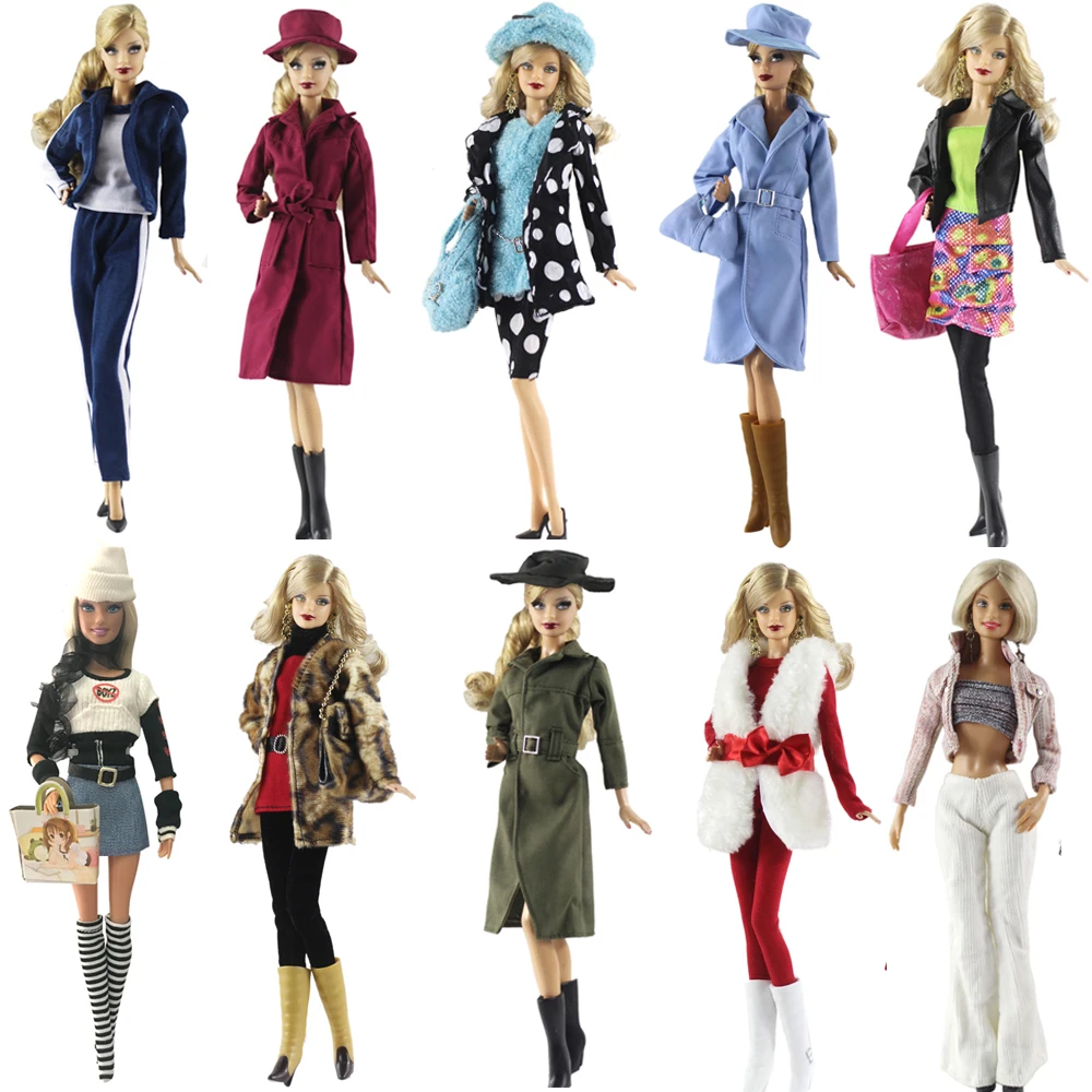 barbie doll winter clothes
