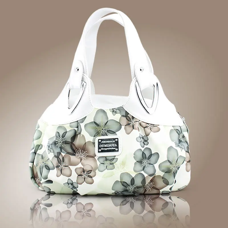 Bolsos de hombro de mujer de moda con estampado de flores bolso de mensajero de mujer 2019 diseñador de marca de lujo de cuero de alta calidad bolso de mujer Bolsos de hombro de mujer de moda con estampado de flores bolso de mensajero de mujer 2019 diseñador de marca de lujo de cuero de alta calidad bolso de mujer