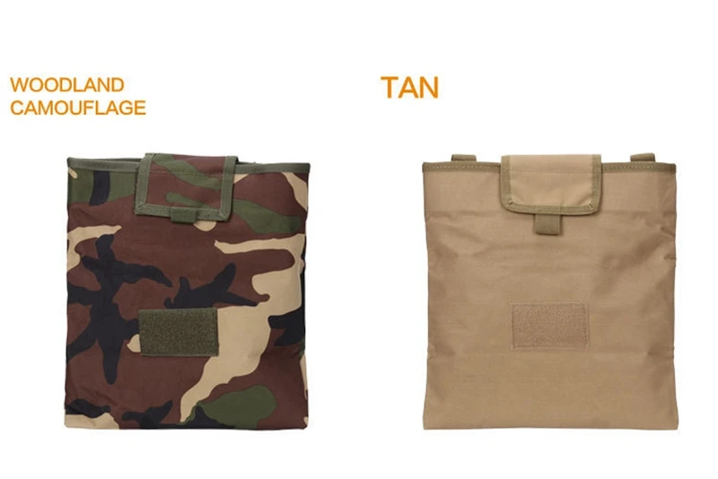 Страйкбол Тактический Molle большой складной журнал дампа Drop Pouch военные Охотничьи аксессуары складная сумка для восстановления Mag