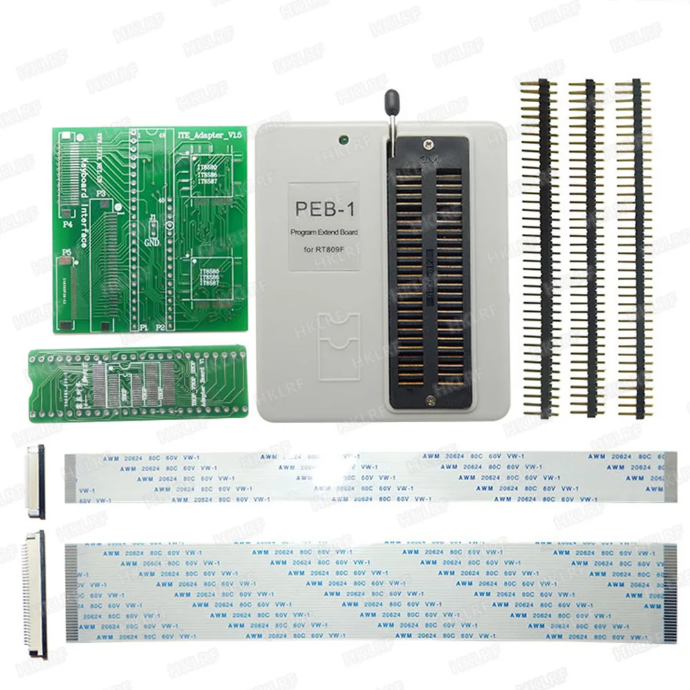 RT809F ISP программист с PEB-1 плата ISP ЖК-программист+ SOP8 IC тестовый зажим 1,8 в адаптер TSSOP8 EDID линия чтения