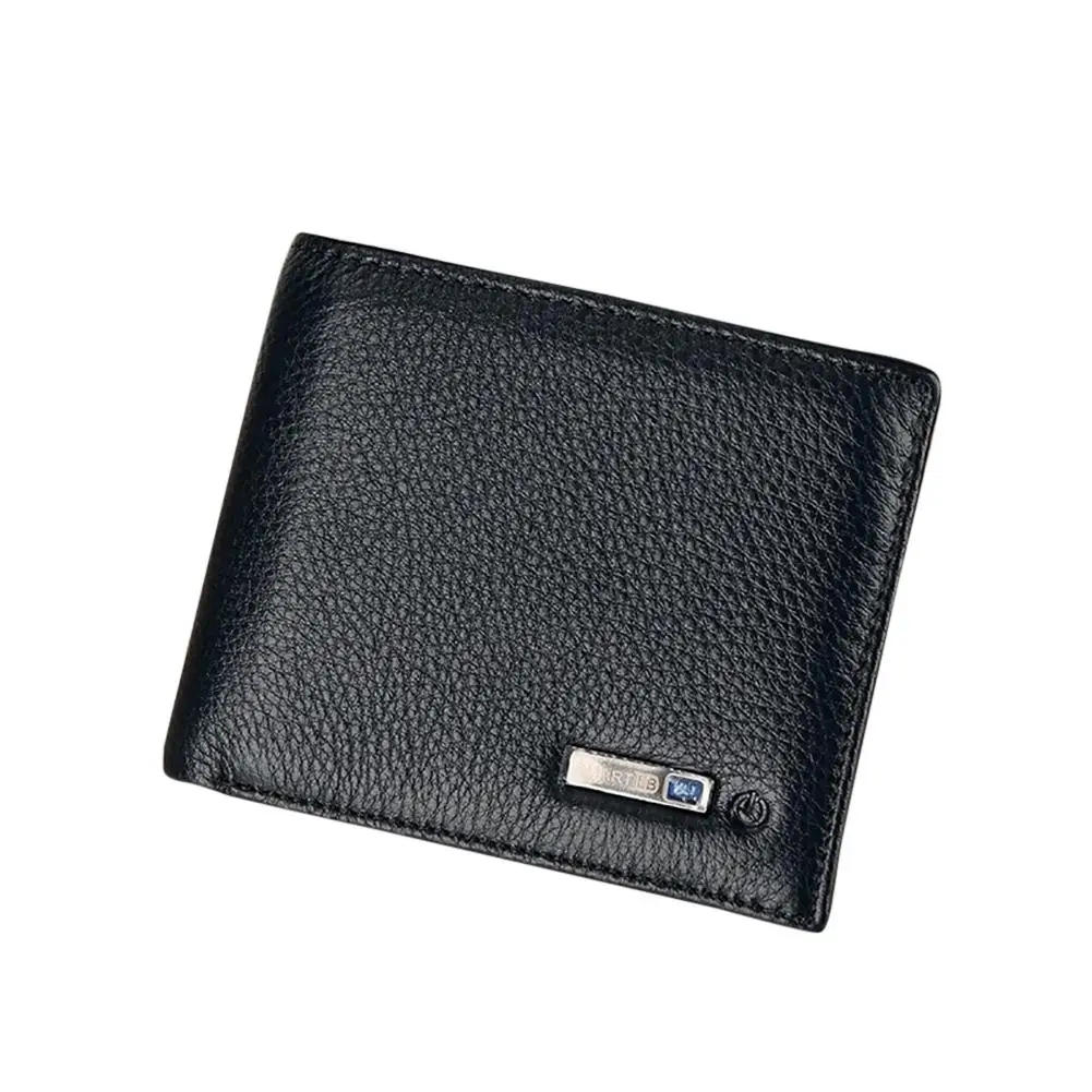 

Multifunctional Anti Lost Men Wallet Finder GPS Locator Tracker Bifold Smart Wallet Vintage Leather Brand Luxury Wallet Men