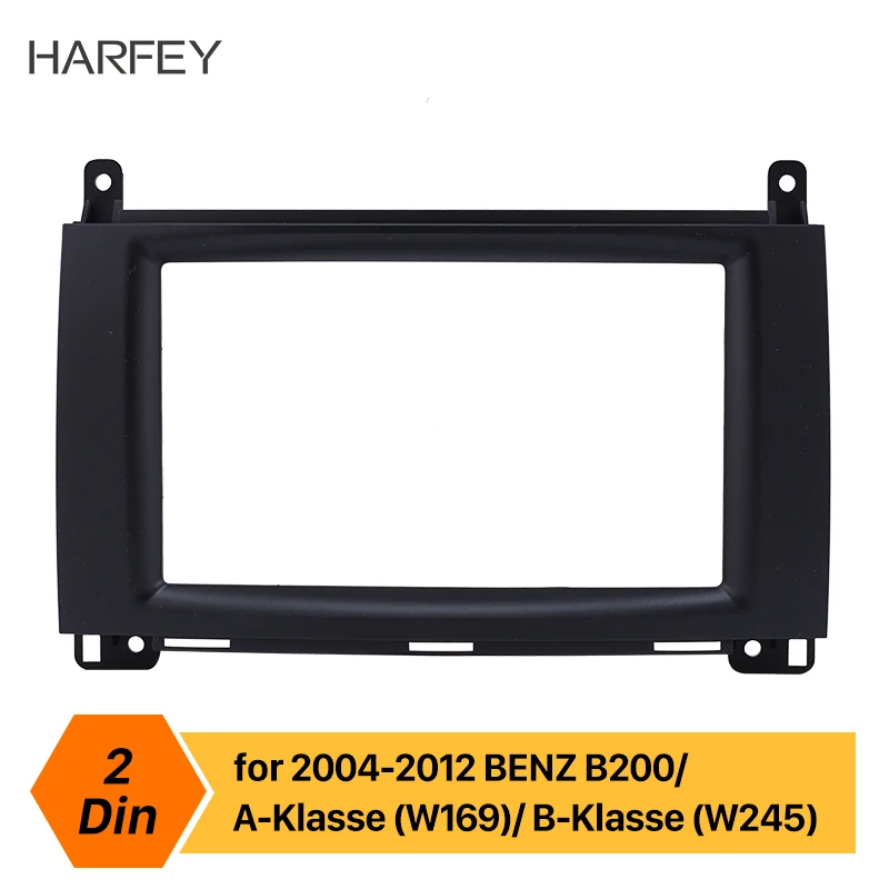 Harfey 173*98/178*100/178*102 мм Автомобильная Радио фасция двойной DIN Панель рамка комплект