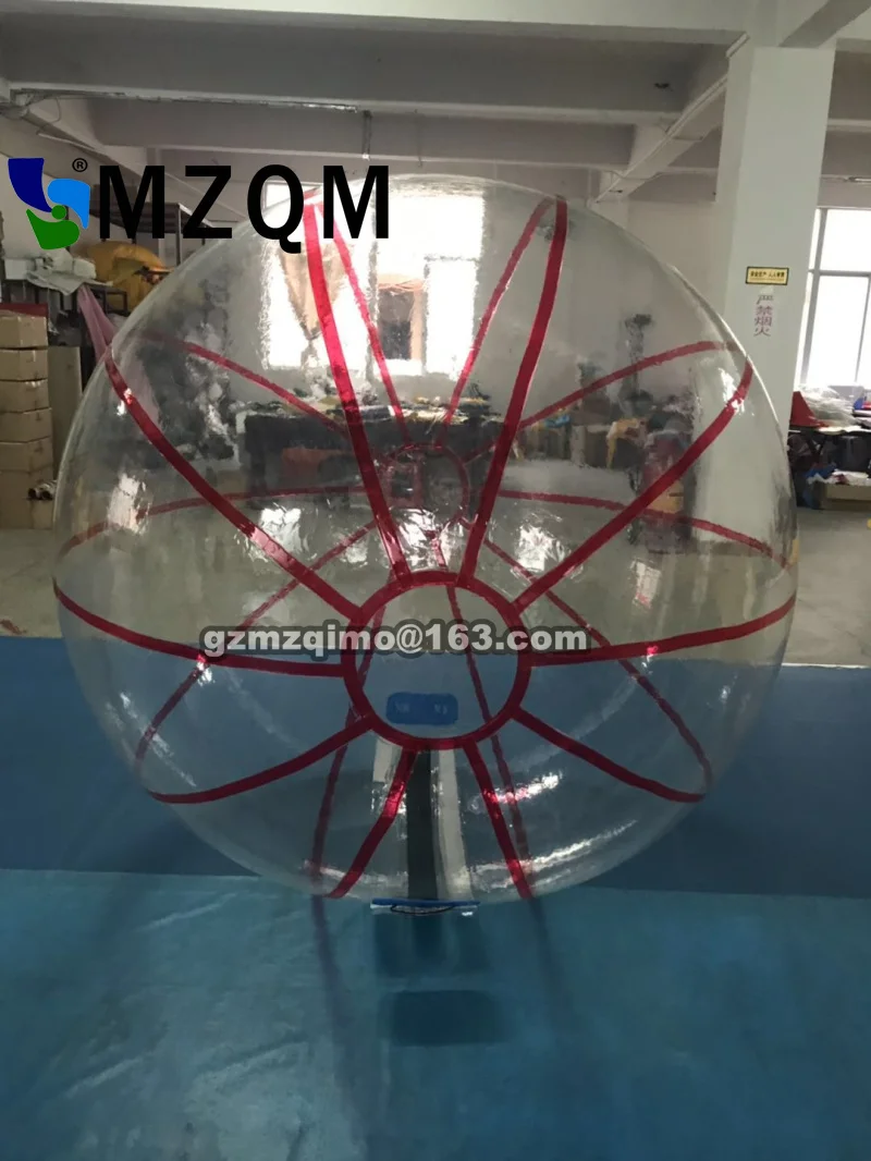 

1.0mm PVC 2.0m Dia Walking Water Ball Inflatable Human Hamster Water Ball Inflatable Water Zorb Ball
