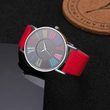 MILER Marque Chiffres Romains Montre Femmes Bracelet En Cuir Quartz Montre De Mode Montres Femme Horloge Heure reloj mujer relogio feminino